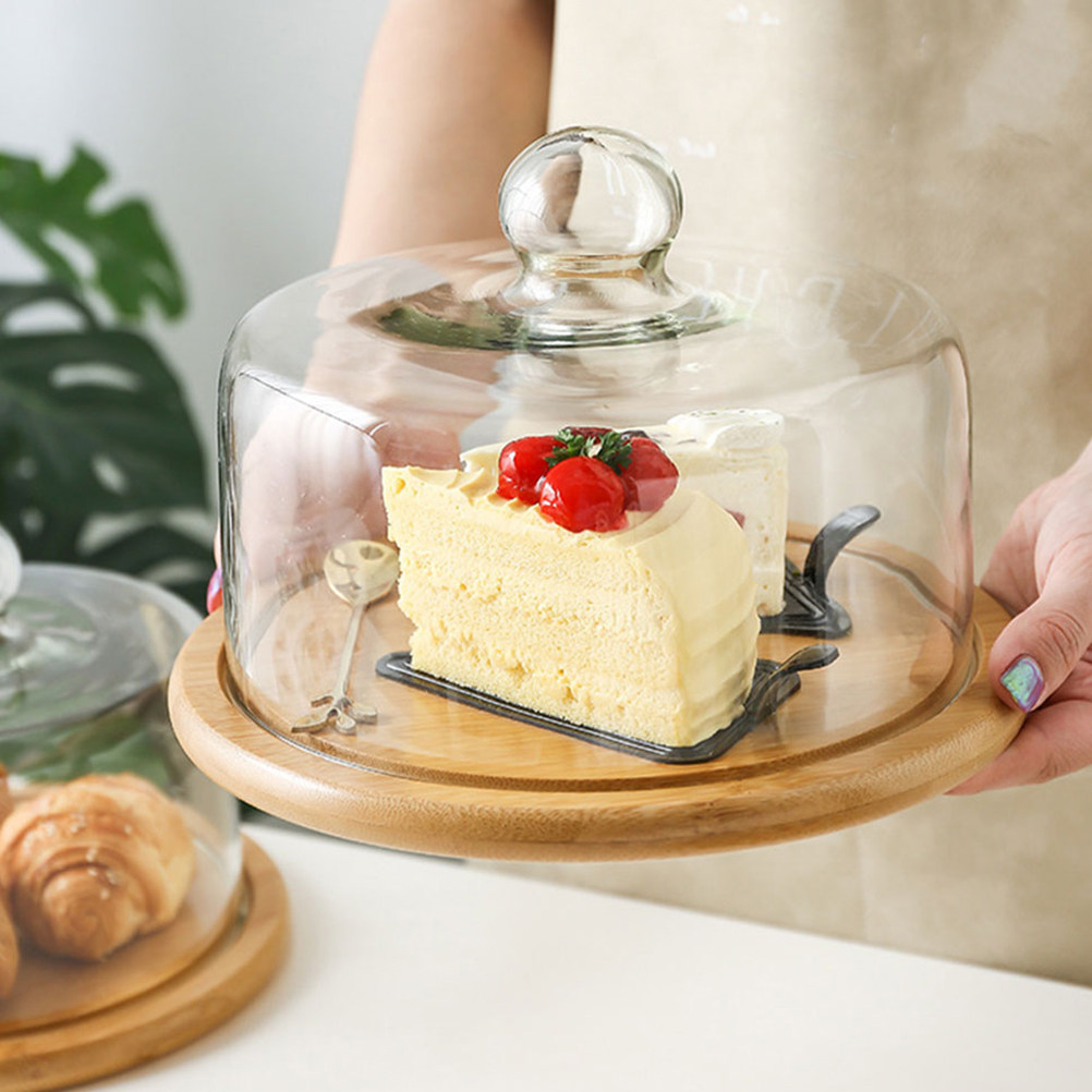 ケーキボックス、透明なデザート用、ハロウィンやクリスマスに使 - Plastic Dome Clear のレビューと価格