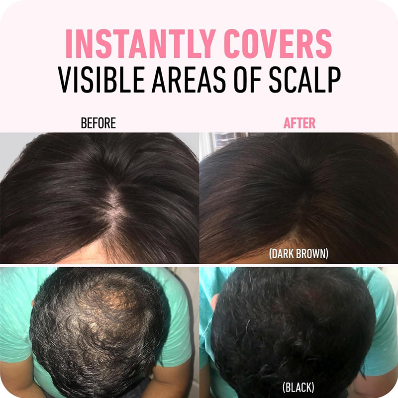 14色のヘアラインパウダーメイクアップ - 瞬時に白髪を隠し - Rooting Hormone Powder のレビューと価格