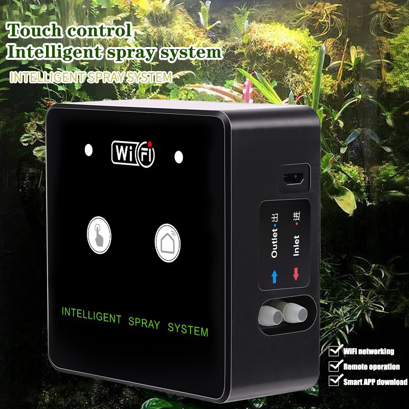 熱帯雨林噴霧器 WiFi 制御自動ミスト熱帯雨林タイミングス - Self Watering Insert のレビューと価格