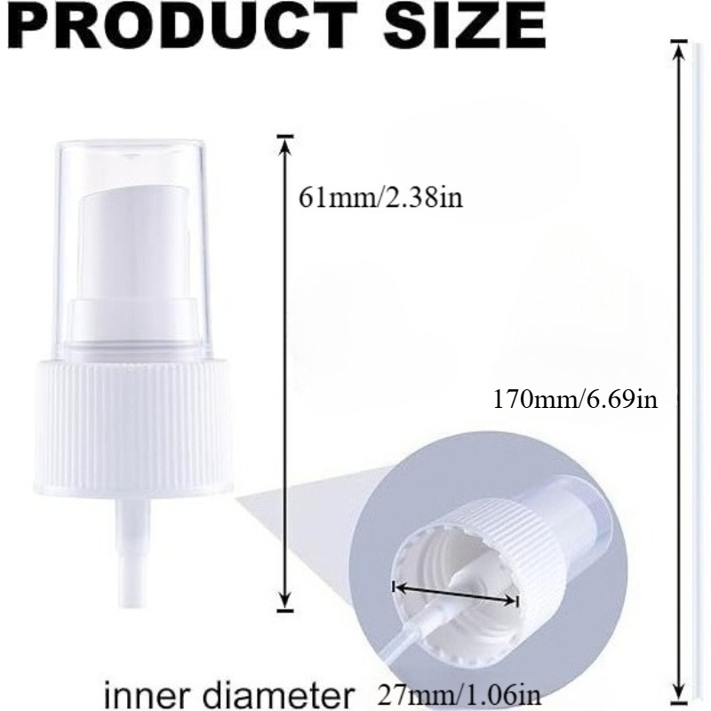 24/410ファインミストスプレーポンプトップ交換品、5.7 - Misting Bottle Fine のレビューと価格