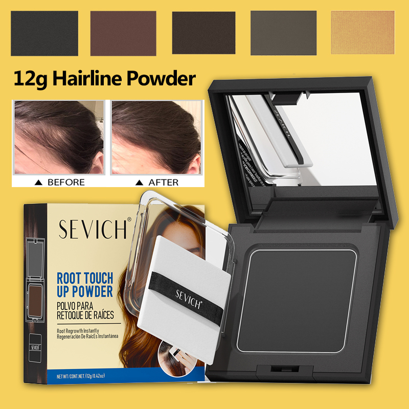 12gヘアラインシャドウパウダー、白髪隠し、ヘアラインリフィ - Rooting Hormone Powder のレビューと価格