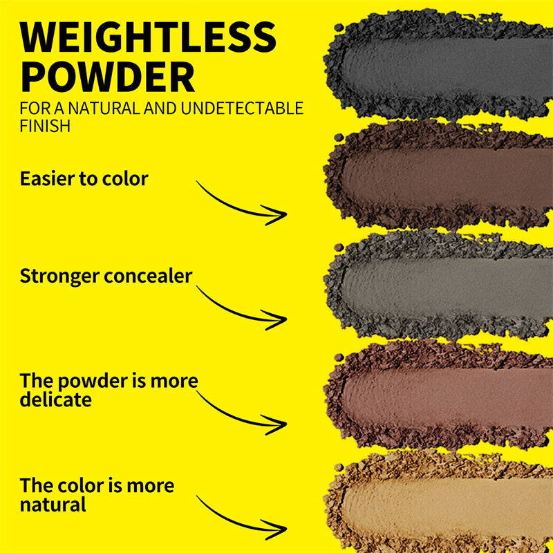 12gヘアラインシャドウパウダー、白髪隠し、ヘアラインリフィ - Rooting Hormone Powder のレビューと価格